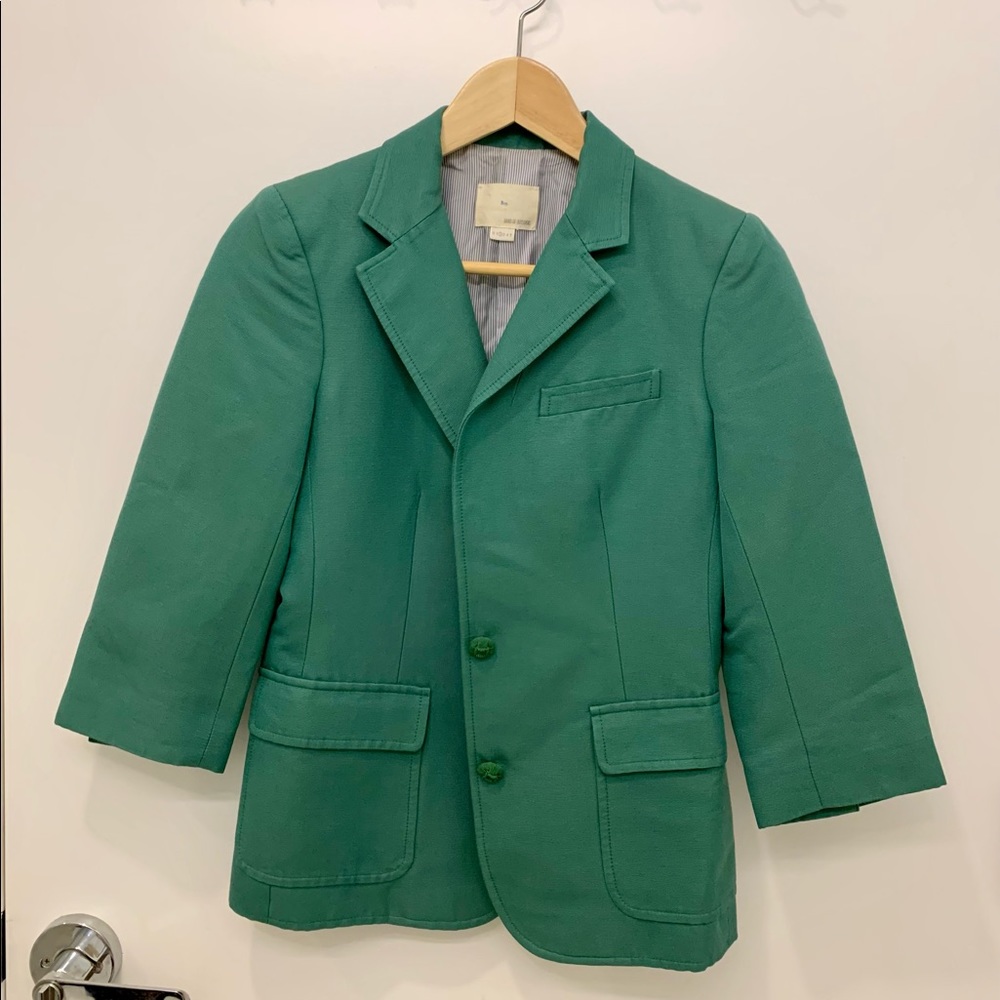 Boy by Band of Outsiders blazer - green - size 2 - great condition